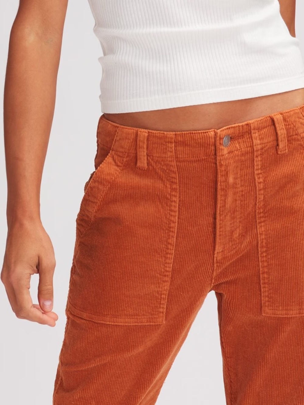 Backcountry Corduroy Ranger Pant - Orange